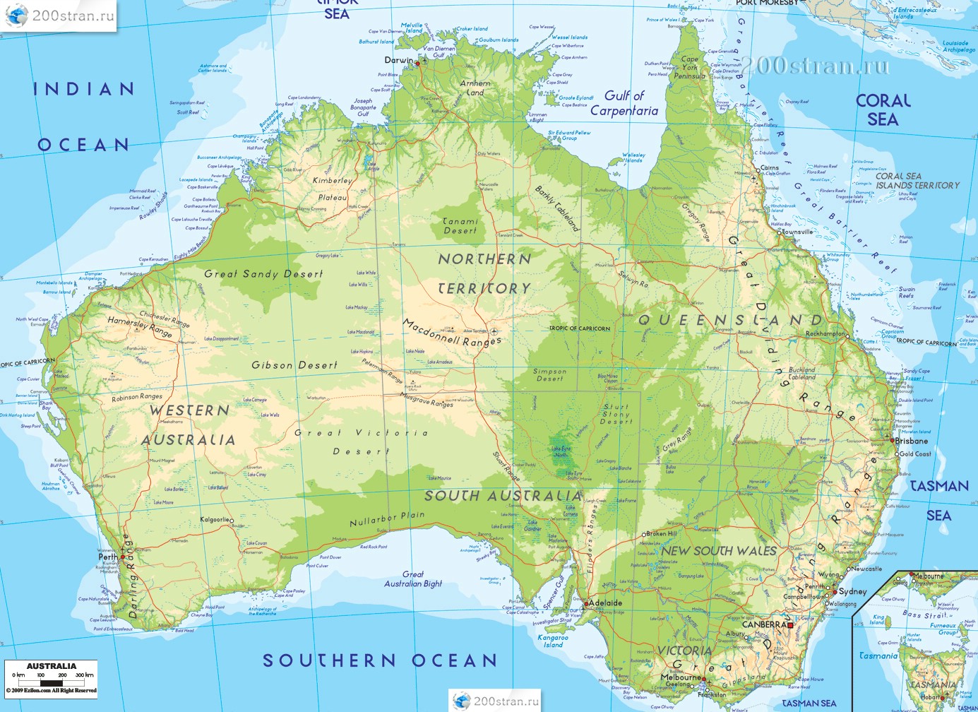 Австралия На Карте Фото